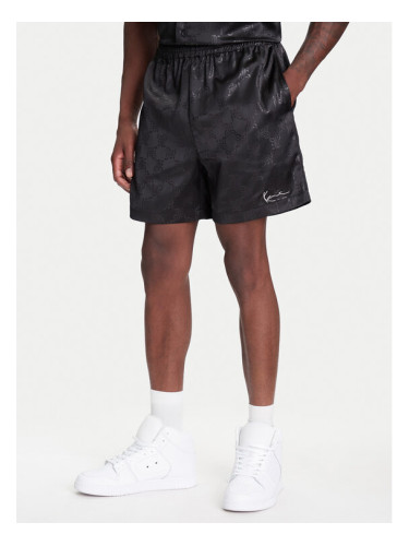 Karl Kani Спортни шорти Signature All Over Print Resort PD00005302 Черен Regular Fit