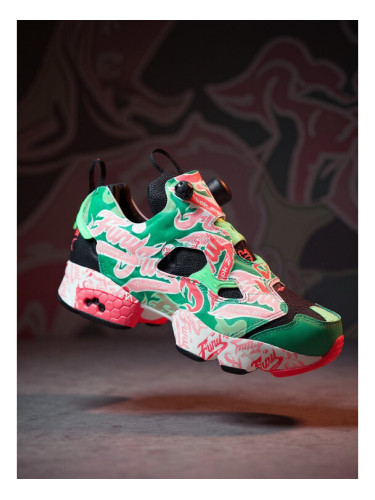 Reebok Сникърси EO-INSTAPUMP FURY 94 100239571 Зелен