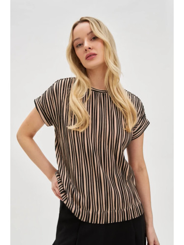 Marisse Women's T-Shirt L-Ts-4665 L.Beige
