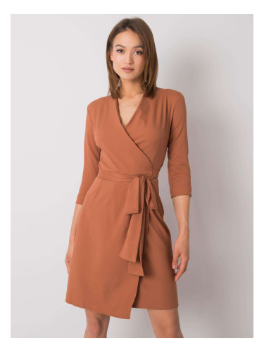 Dress-LK-SK-507665.17P-light brown