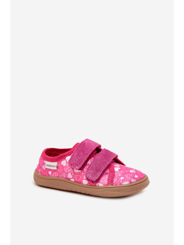 Boto Чехли Беърфут За Момичета Сърца Милани Фуксия Сапфира