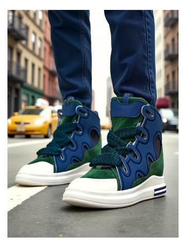 Resti High sports shoes for women with hidden wedge Oblaffi