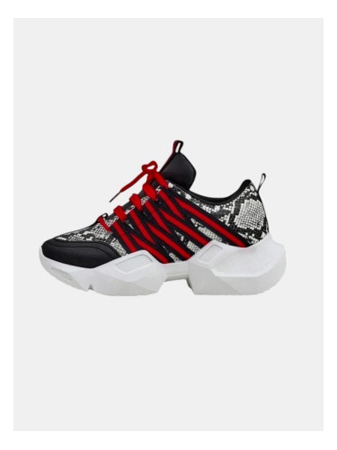 Resti Women's sports sneakers on a thicker sole Ivvert