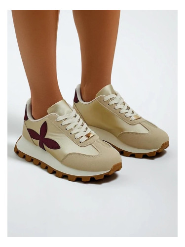 Resti Women's sports sneakers on a thicker sole Aloqa