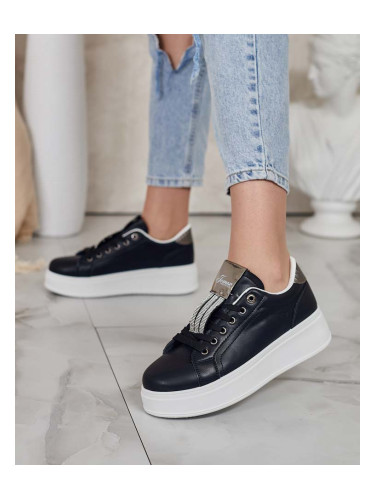 Resti Women's sporty sneakers with zircons Jocix