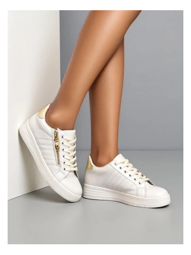 Resti Women's sporty sneakers with decorative zipper Evrove