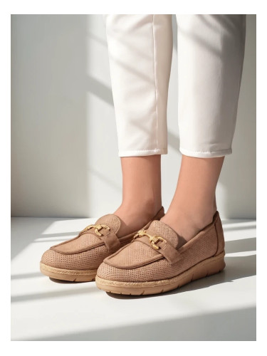 Resti Women's flat shoes with a decoration on the toe