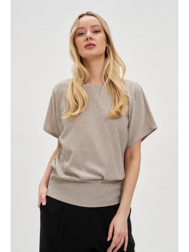 Marisse Women's T-Shirt L-Ts-4664 L.Beige