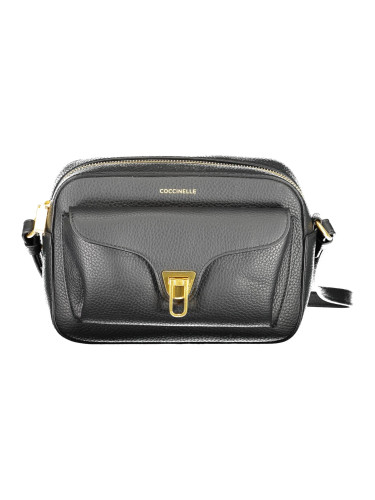 Черна дамска чанта Coccinelle