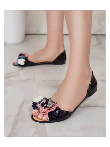 Resti Rubber ballerinas with flower Koddies
