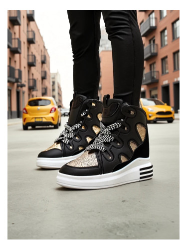 Resti High sports shoes for women with a hidden wedge Oblaffi