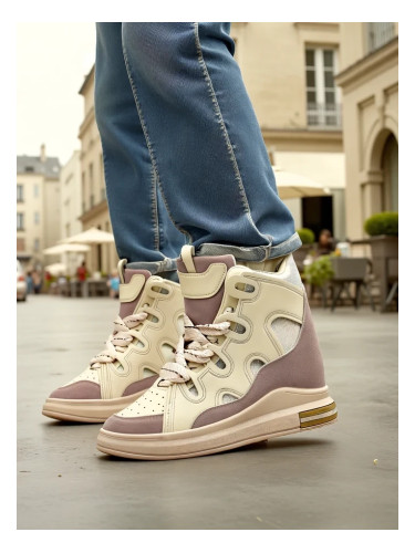 Resti High sports shoes for women with a hidden wedge Oblaffi
