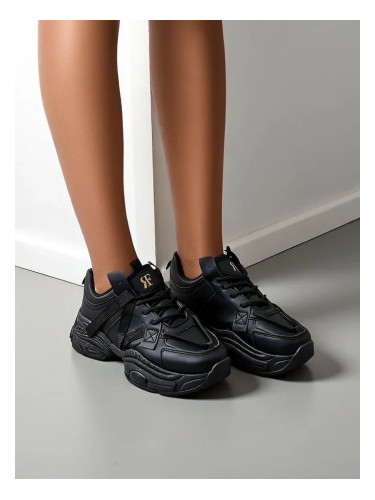 Resti Women's sports sneakers on a thicker sole Quensi