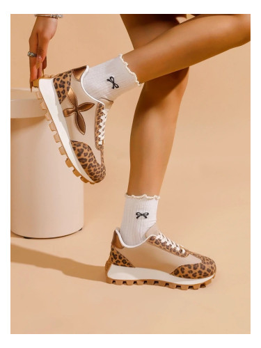 Resti Women's sporty sneakers on a thicker sole Aloqa