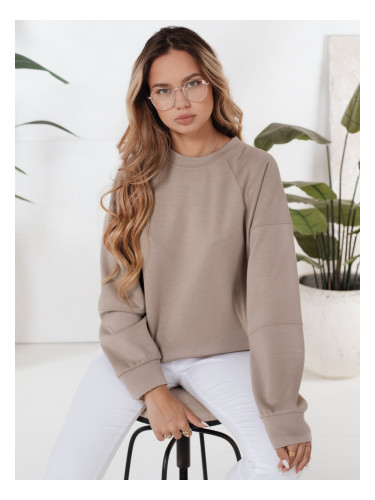 Дамски суитшърт UZORI бежов