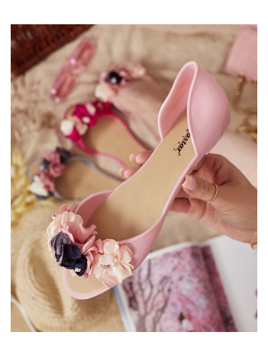 Resti Rubber ballerinas with flower Koddies