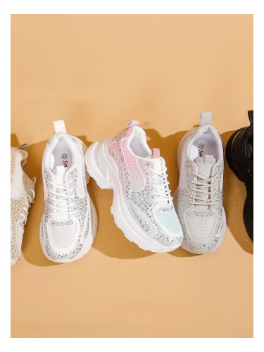 Resti Women's Sports Sneakers with Rhinestones Bloss