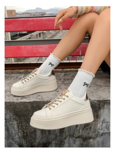 Resti Women's sporty sneakers with decorative laces Eone