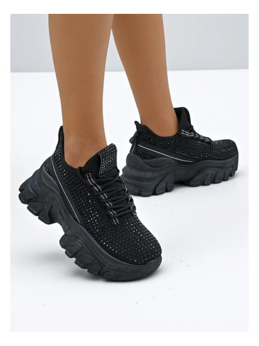 Resti Women's Sport Sneakers with Rhinestones Blysco