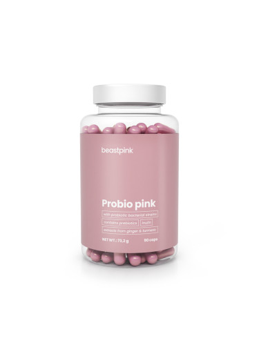 GYM BEAM - Beast Pink Probio Pink - 90 Capsules