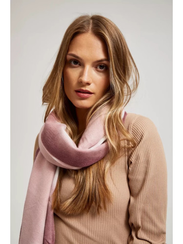 Marisse Smooth Scarf With Delicate Fringes