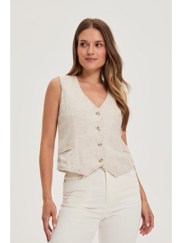 Marisse Beige Vest