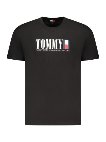 Черна тениска Tommy Hilfiger