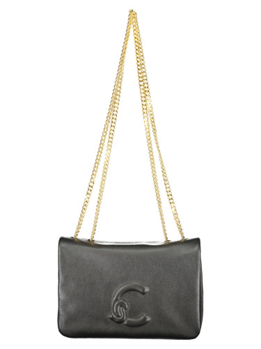 Черна чанта с верижка