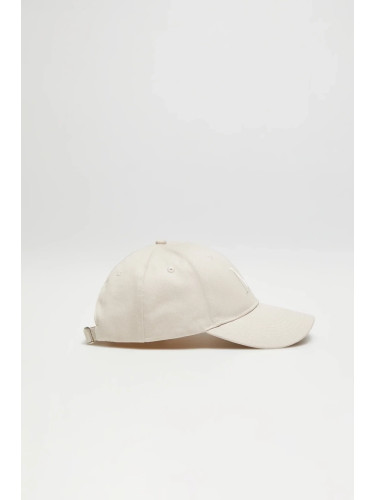 Marisse Beige Baseball Cap