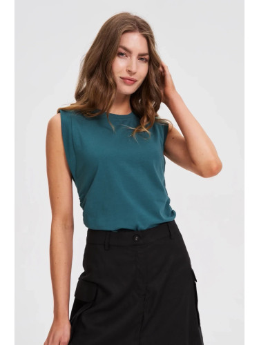 Marisse Green Cotton Top