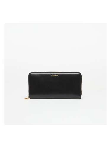 Портфейл Calvin Klein Large Zip Around Black Universal