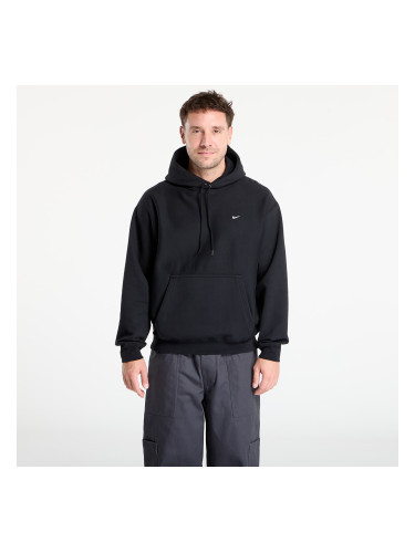 Суитшърт Nike Solo Swoosh Men's Pullover Hoodie Black/ Black/ White XS