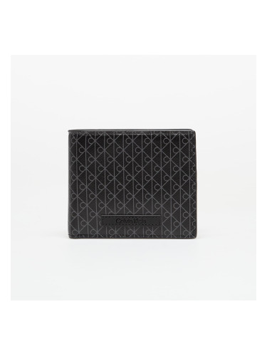 Портфейл Calvin Klein Emblem Aop Coated Ew Billfold Wallet Black Universal