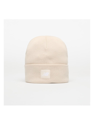 Шапка New Balance Cuffed Flying NB Logo Beanie Timberwolf Universal