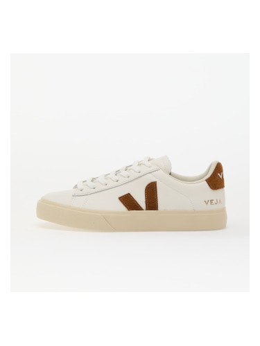 Сникърси Veja W Campo Leather White_Cognac EUR 36