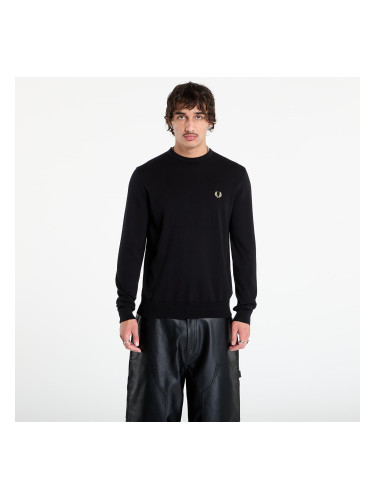 Пуловер FRED PERRY Classic Crew Neck Jumper Black XL