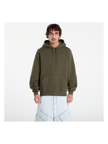 Суитшърт Nike x NOCTA Men's Fleece Hoodie Cargo Khaki/ Team Red XS