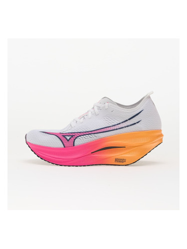 Сникърси Mizuno Wave Rebellion Pro 3 White/ Pink Tetra/ Tang Orange EUR 42.5