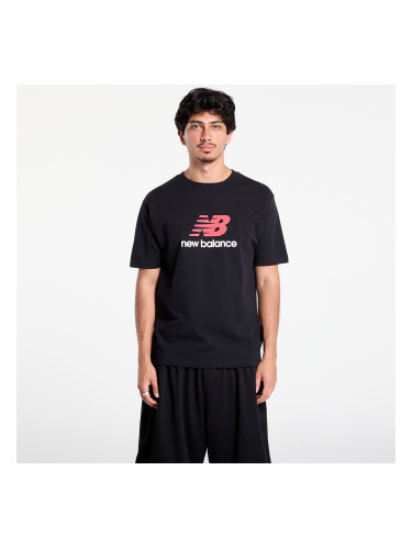Тениска New Balance Athletics Logo T-Shirt Black Bk M