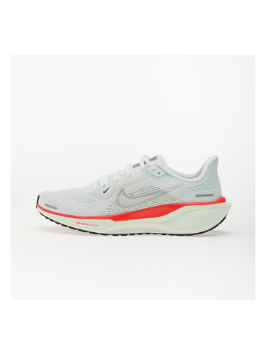 Сникърси Nike Air Zoom Pegasus 41 White/ Mtlc Silver-Barely Green-Brt Crimson-Black EUR 46