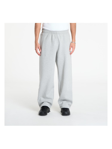 Потници Nike Solo Swoosh Men's Fleece Open-Hem Pants Dk Grey Heather/ Lt Smoke Grey/ White L