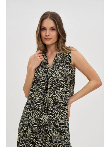 Marisse Black Viscose Shirt