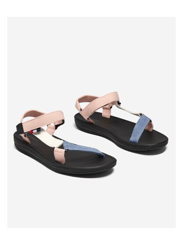 Resti Women's fabric sandals in pink Ojo