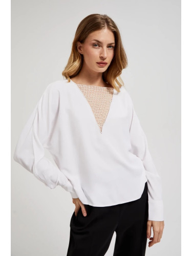 Marisse Women's Shirt Z-Ko-4535 Off White