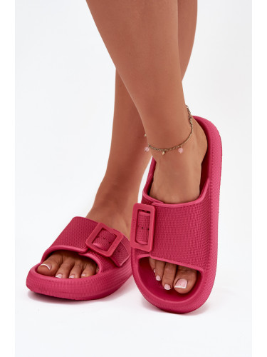 BIG STAR SHOES Дамски Платформени Сандали От Пяна С Катарама Big Star