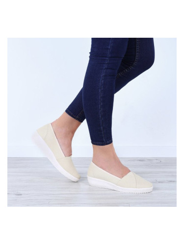 Resti Beige slip on wedges Ceibo - Footwear