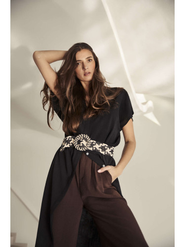 Marisse Strap L-Pa-4002 Black_White