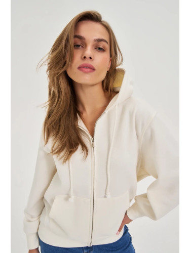 Marisse Ecru Hoodie