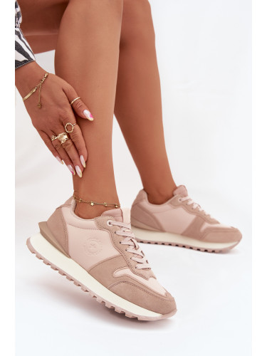 BIG STAR SHOES Дамски Кожени Маратонки Big Star