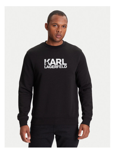 KARL LAGERFELD Суитшърт 705091 553917 Черен Regular Fit